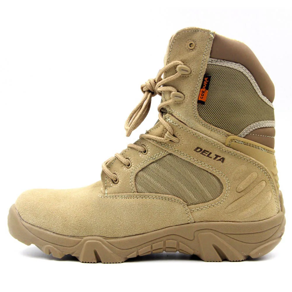 Bjakin/Мужская походная обувь; военные тактические ботинки для пустыни; армейские ботинки; дышащая Спортивная обувь для кемпинга, охоты, альпинизма; Рабочая обувь; ботильоны - Цвет: Yellow B