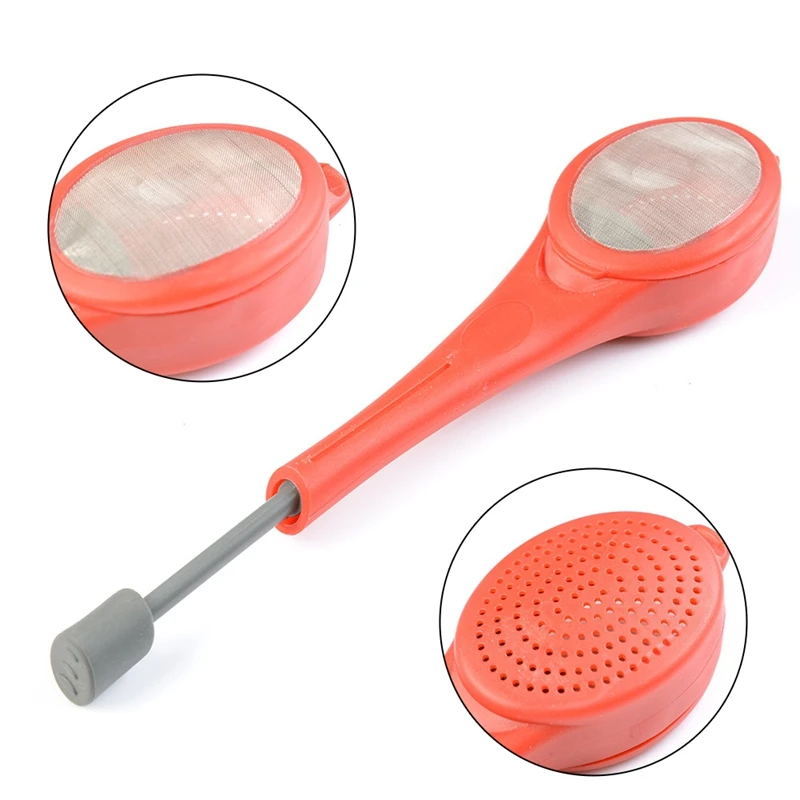 

Flavor Tea Gadget Measure Swirl Steep Stir Strainer Filter