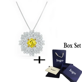

2020 SWA Fashion Classic New Everlasting Flower Dual-purpose Necklace, for ladies exquisite elegant birthday romantic gift