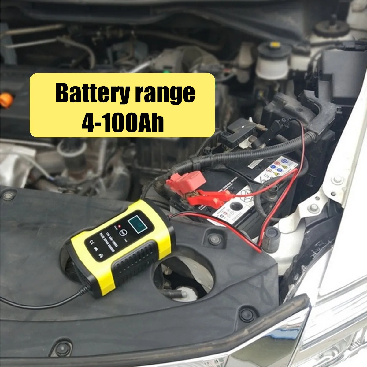 12V 6A ремонт ЖК-дисплей Батарея Зарядное устройство смарт Быстрая зарядка для автомобиля мотоцикла ремонт Тип свинцово-кислотный Батарея Agm гель мокрый батареи зарядки