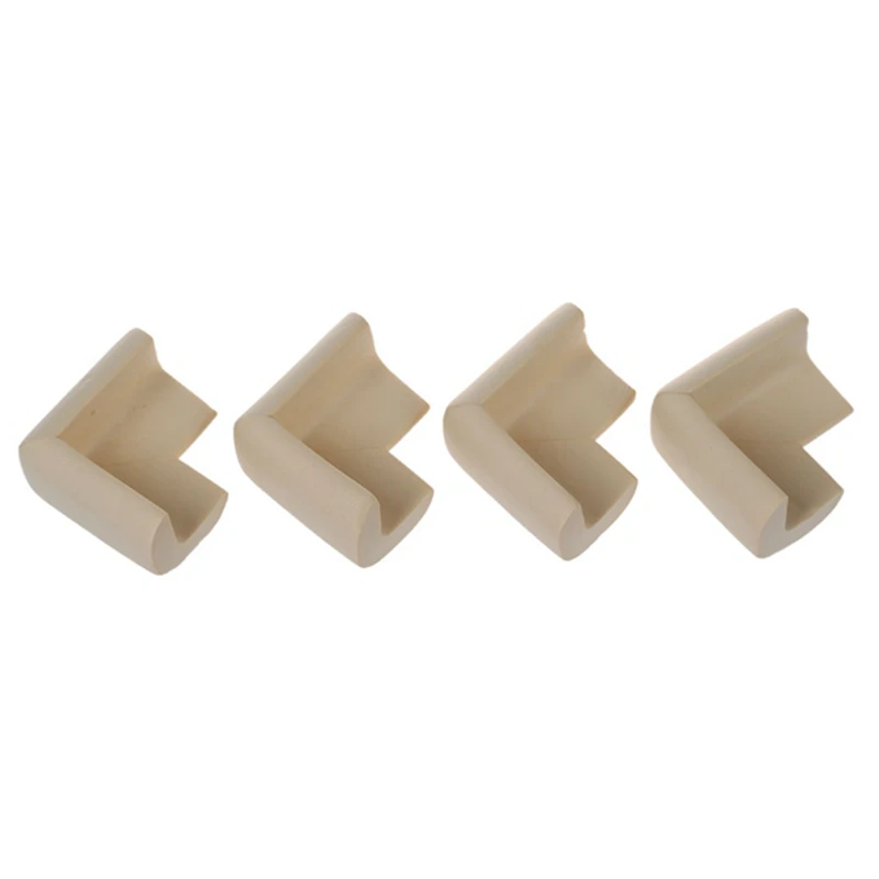 

4pcs Child Baby Safety Desk Table Edge Cover Guard Corner Protector Cushion white