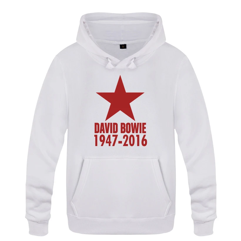 BAY HOT Blackstar Ziggy 1947- Дэвид Боуи толстовки мужские мужские с капюшоном флисовый пуловер толстовки - Цвет: BAY HOT