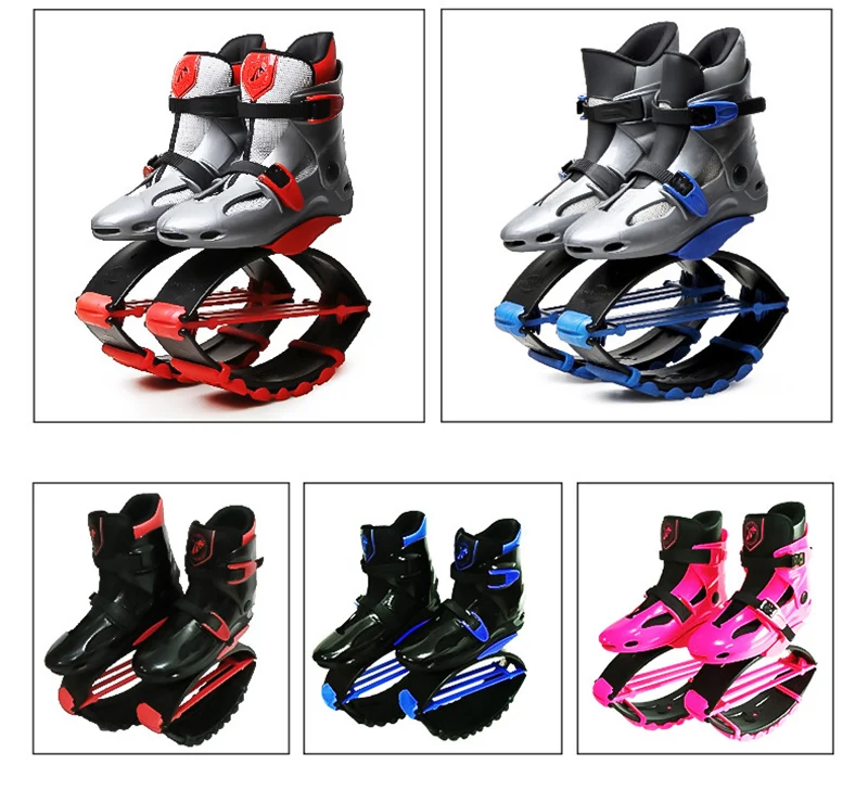 Patines 1 пара Кенгуру Прыжки для похудения гибкие дышащие прыгающие спортивные туфли для фитнеса для взрослых женщин мужчин детей