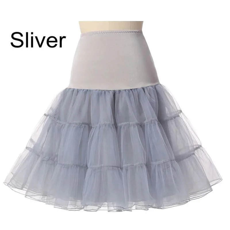 Ваша Primavera 2020! Enagua de Cosplay para mujer enaguas 65 см Lado hasta la rodilla Falda corta boda 3 capas All d|Юбки| |
