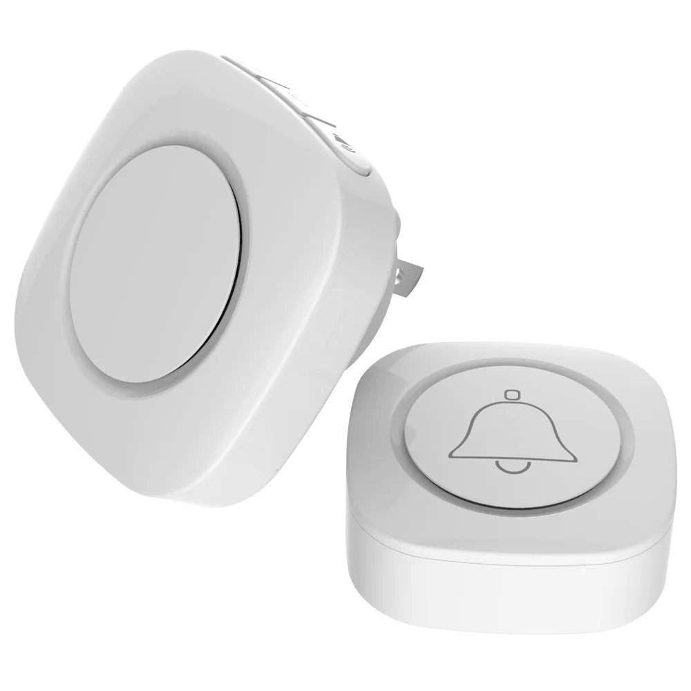 

Wireless Doorbell Smart Door Bell Home Waterproof Cordless Ring Dong Chime House Call 230V timbre casa calling button