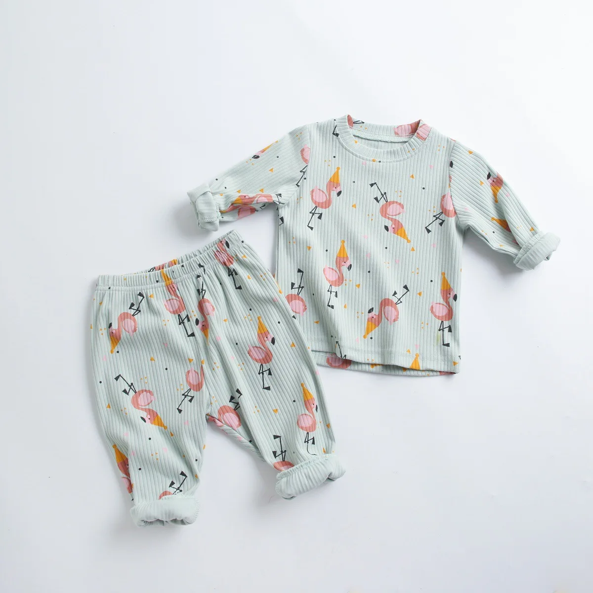pijamas de bebê milancel conjunto de pijamas de desenhos animados