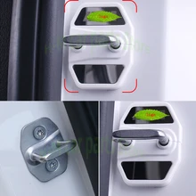 Car Door Lock Cover Interior Protection Decoration For BMW X2 X3 X4 X5 X6 F39 G01 G02 G05 G06 G11 G32 Car Styling Accessories