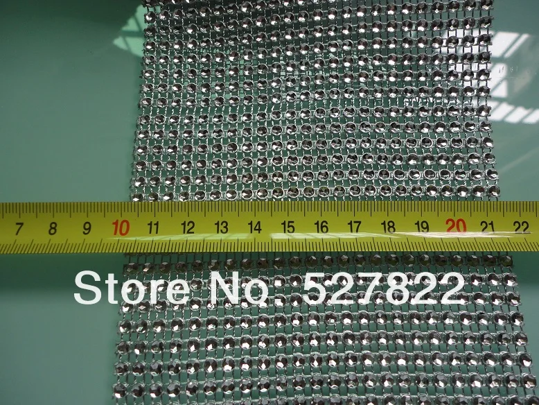 Wholesale -Hot Sell 4.5 10 Yards 24 Row Wedding Decoration Diamond Mesh Roll Rhinestone Ribbon Crystal Wrap FREE SHIPPING4.JPG