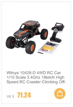 FY-15 1/20 Масштаб 2,4 ГГц 4WD 25 км/ч Высокоскоростной RC автомобиль Bigfoot большие колеса внедорожный Рок гоночный грузовик электрический RC пульт дистанционного управления автомобиль