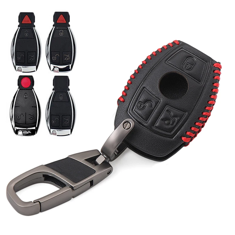 Держатель, аксессуары, чехол для ключей, брелок, оболочка, чехол для ключей автомобиля, для Mercedes Benz CLS CLA GL R SLK, практичный, прочный, полезный