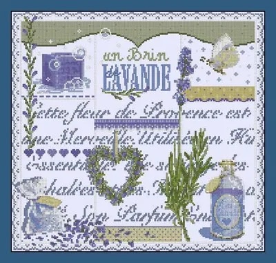 Laffy Lavender серия Набор для вышивки крестиком животные хлопок нить любовь замок холст вышивка