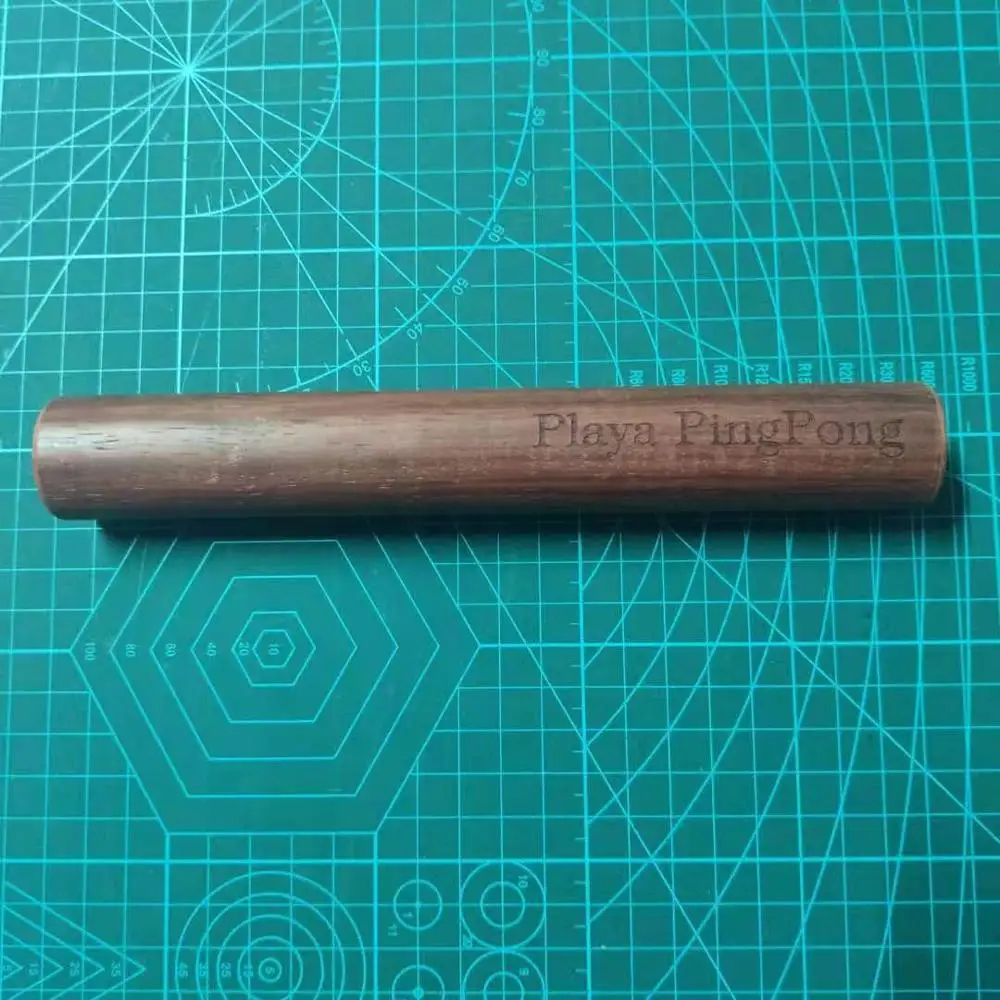 Rosewood Playa PingPong Professional Woods Table Tennis Rubber Roller for Assembling Ping Pong Bat Table Tennis Racket Accessories Tools - Цвет: Rosewood
