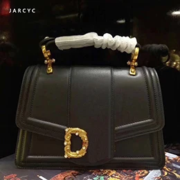 Дизайнерская роскошная сумка женские сумки из натуральной коровьей кожи дамская сумка на плечо с цветочным принтом богиня летняя Парижская модная сумка-тоут - Цвет: Черный