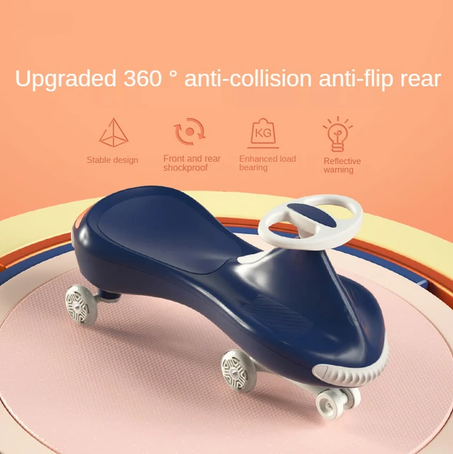 Children's Yo-yo Car Universal Wheel Baby Swing Car Scooter 3