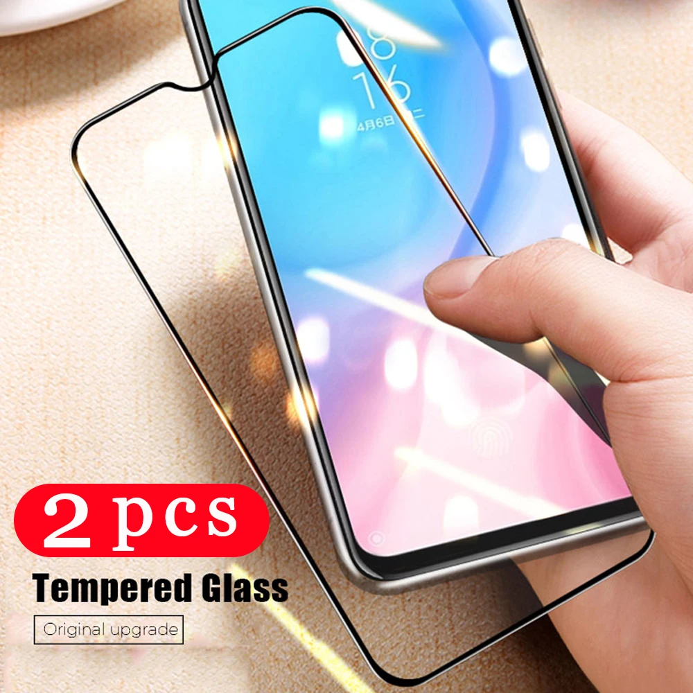 

2 шт. 9D полное покрытие для xiaomi mi A2 lite A3 lite закаленное стекло Защита экрана телефона смартфон на стекле защитная пленка