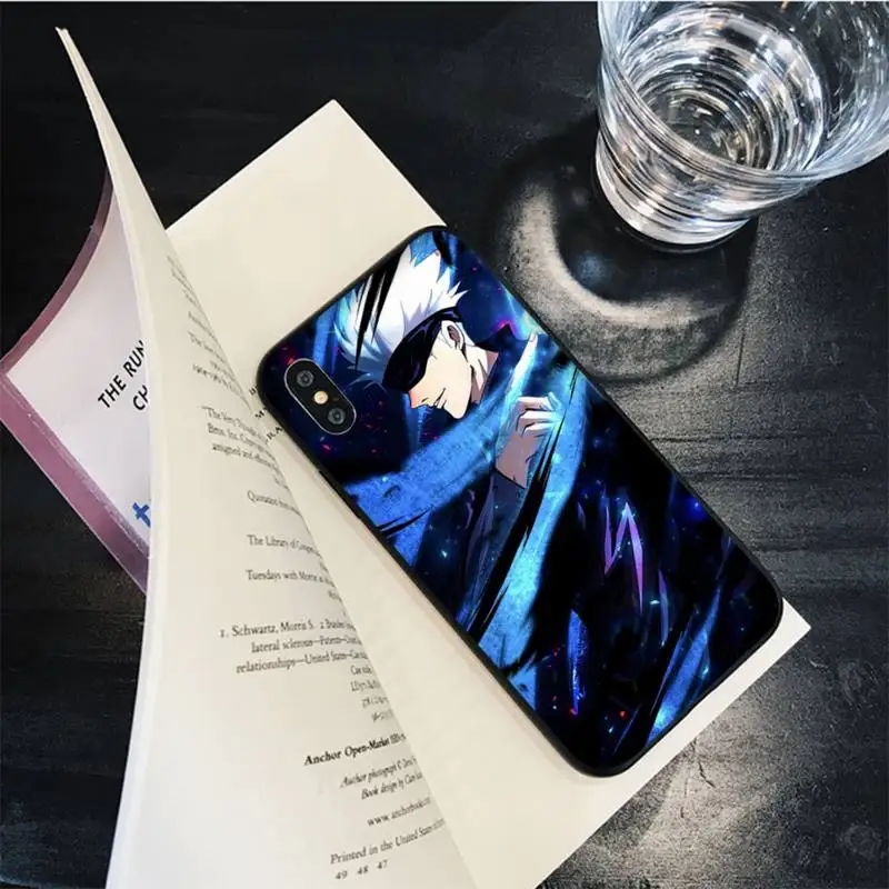 Jujutsu Kaisen Satoru Gojo Phone Case for iPhone 13 11 12 13 mini pro XS MAX 8 7 6 6S Plus X 5S SE 2020 XR case Jujutsu Kaisen Satoru Gojo Phone Case for iPhone 13 11 12 13 mini pro XS MAX 8 7 6 6S Plus X 5S SE 2020 XR case