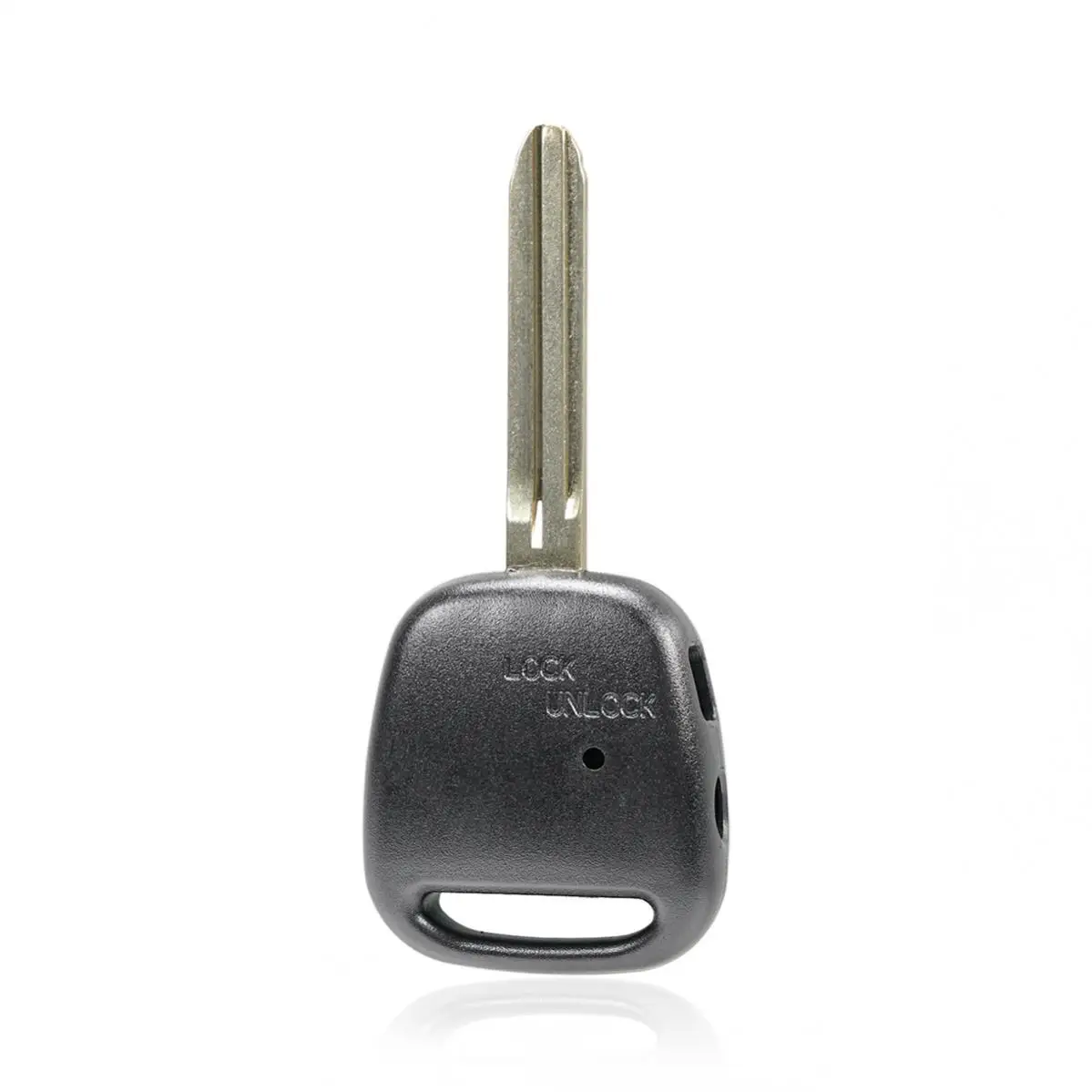 Remote Car Key Shell Fob with TOY43 Blade 2 Side Button Fit for TOYOTA Carina Estima Harrier Previa Corolla Key Case