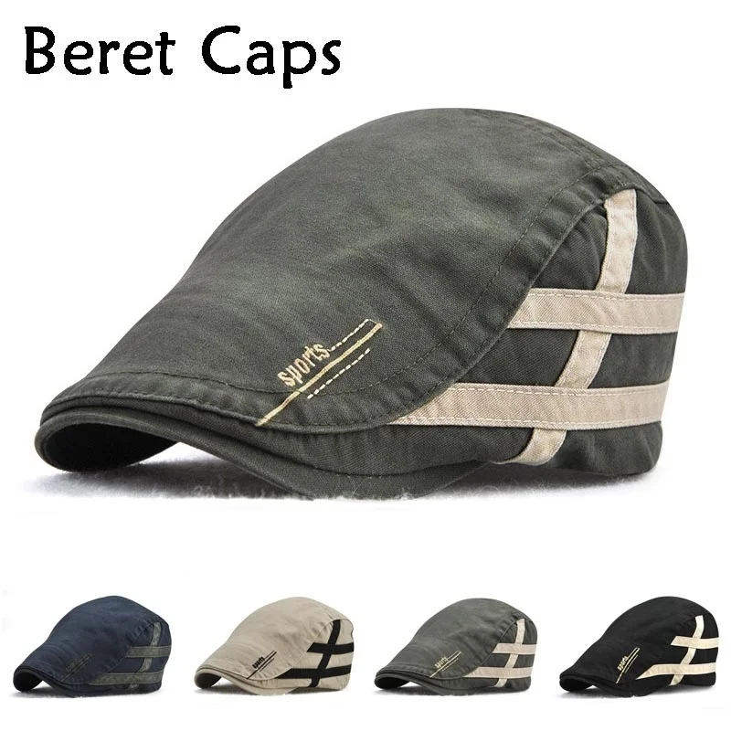 4 цвета Продукты качество Strapback Newsboy береты бейсболка шапки унисекс хлопок плоская кепка путешествия Гольф солнце шляпа