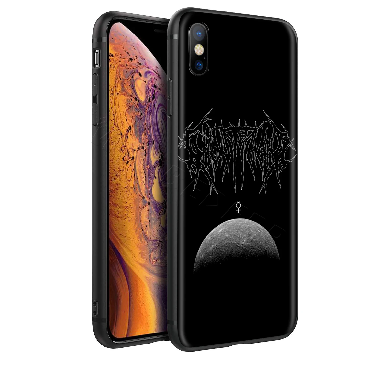 Чехол Webbedepp Mercury Retrograde Ghostemane для Apple iPhone 11 Pro XS Max XR X 8 7 6 6S Plus 5 5S SE