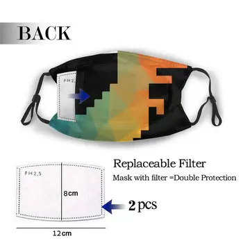 

protective mask with filter Party Puzzle Dinosaur anti dust PM2.5 reuse adult teen child girl