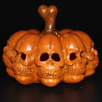 

Halloween Pumpkin Skull Night Light LED Lamp Lantern Props Horror Decorations