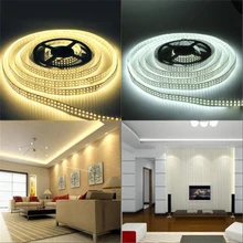 

5M/roll LED Streifen Licht 12V 5M SMD 3528 Nicht Wasserdichte Flexible Warm Cool White fee Streifen Licht Warm Cool White Lampe