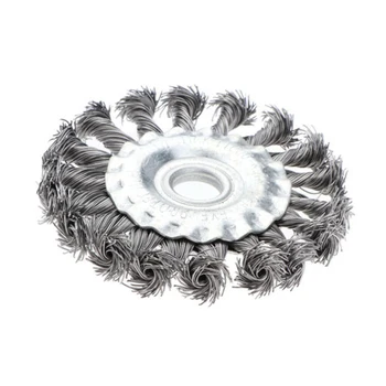 

4 100mm Wire Polishing Brush Wheel Stainless Steel Polishing Brush Tool Durable