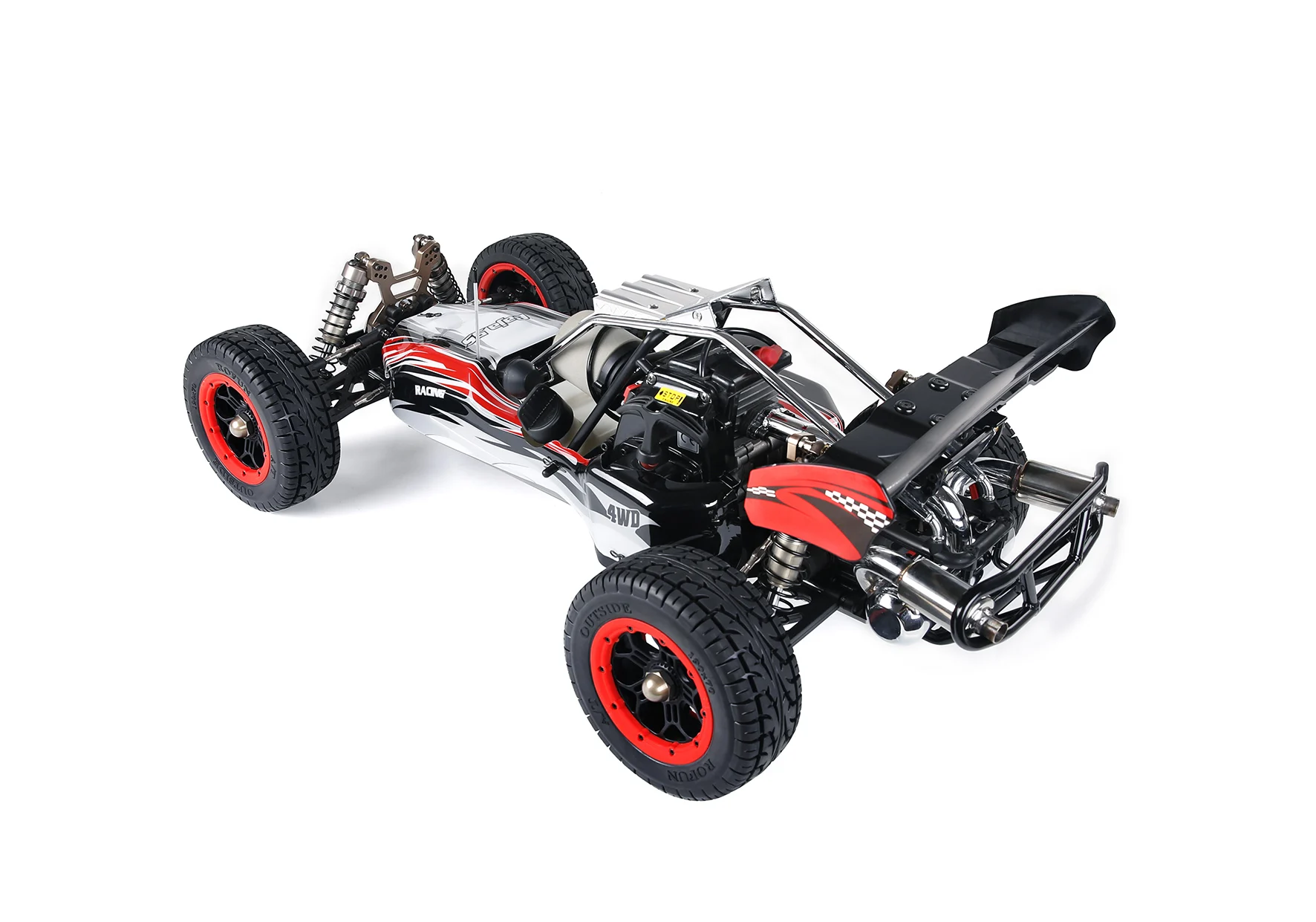 ROFUN ROVAN BAHA5S 1:5 Petrol машину 45cc двух-удар четырехточечный фиксированный бензиновый двигатель