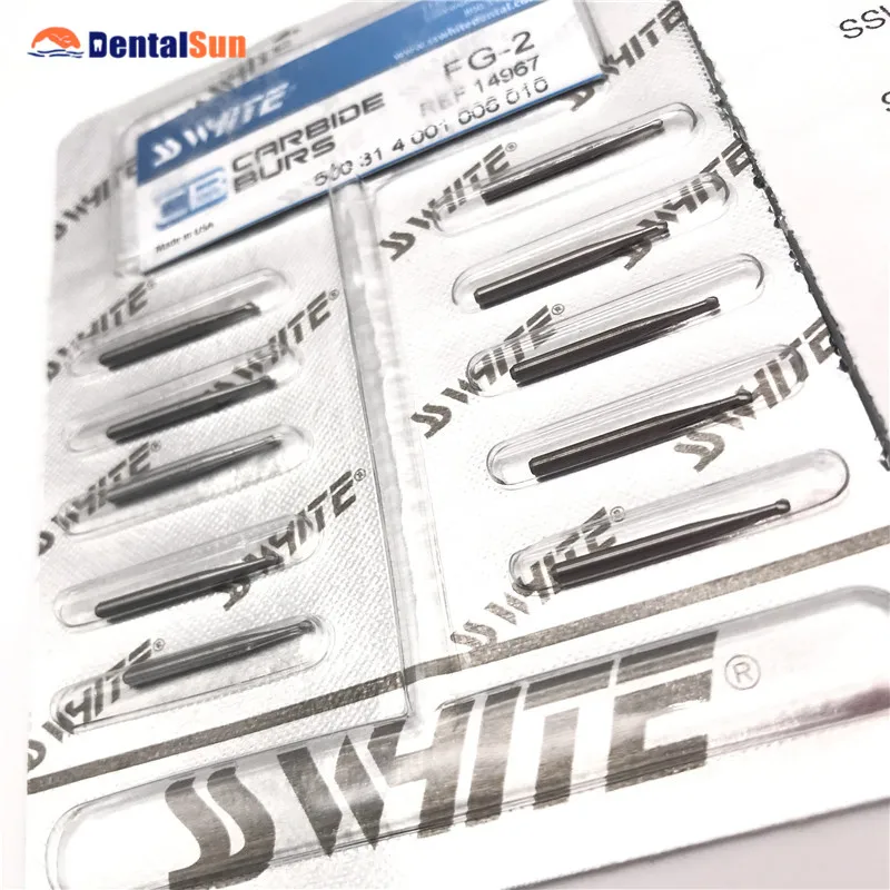 Dental Profession High Speed Carbide Bur 10 Pcaks With different sizse