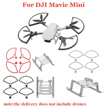 

1set Propeller Blade Protector Ring Protective Cover Support Stand Landing Gear Extension Leg for DJI Mavic Mini Drone Accessory