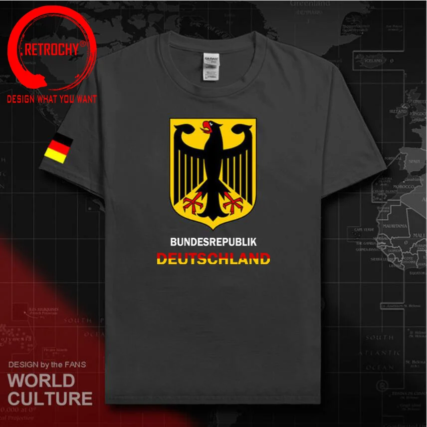 

Germany Deutschland t shirt man jerseys 2022 t-shirt cotton nation team tees 100% cotton sporting meeting fans fitness tee shirt