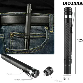 

Portable Multi Function Portable First Aid LED Pen Light Zoom Flashlight Torch