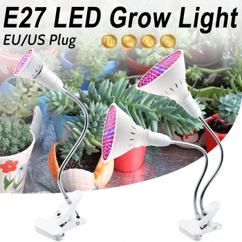 

WENNI Plant Lamp E27 Full Spectrum Bulb LED Phyto Lamp 48 60 80 126 200leds Indoor Grow Light LED Hydroponics Lighting Fitolampy