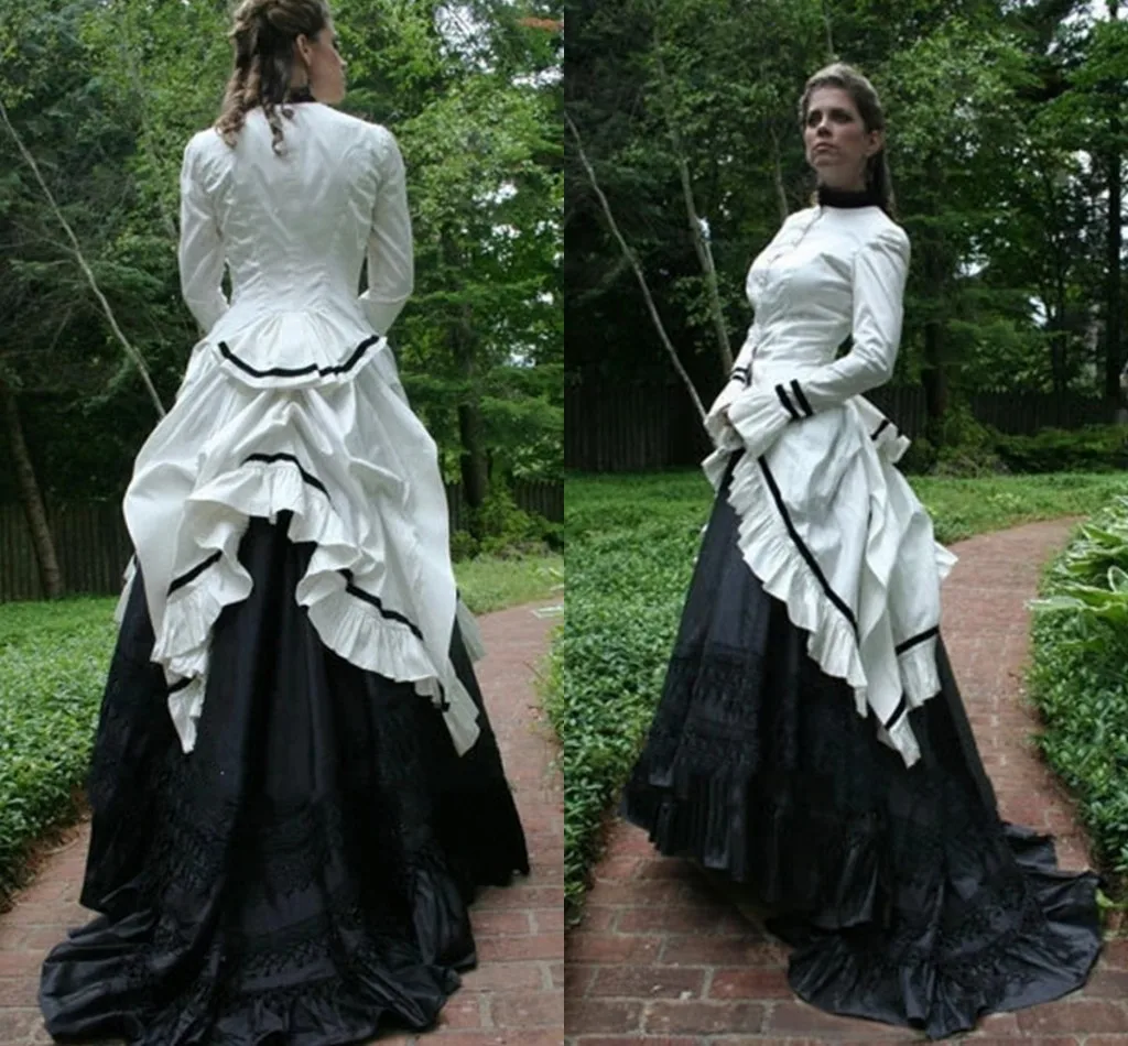 Женское платье для выпускного вечера винтажное черно-белое платье-корсет на