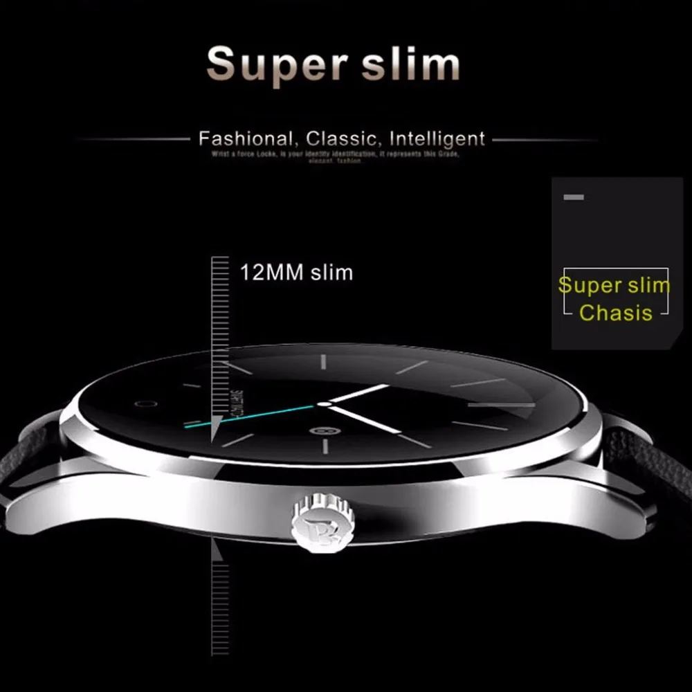 Смарт-часы Smarcent K88H, спортивные наручные часы, Bluetooth, монитор сердечного ритма, шагомер, Смарт-часы с функцией набора телефона для Android IOS