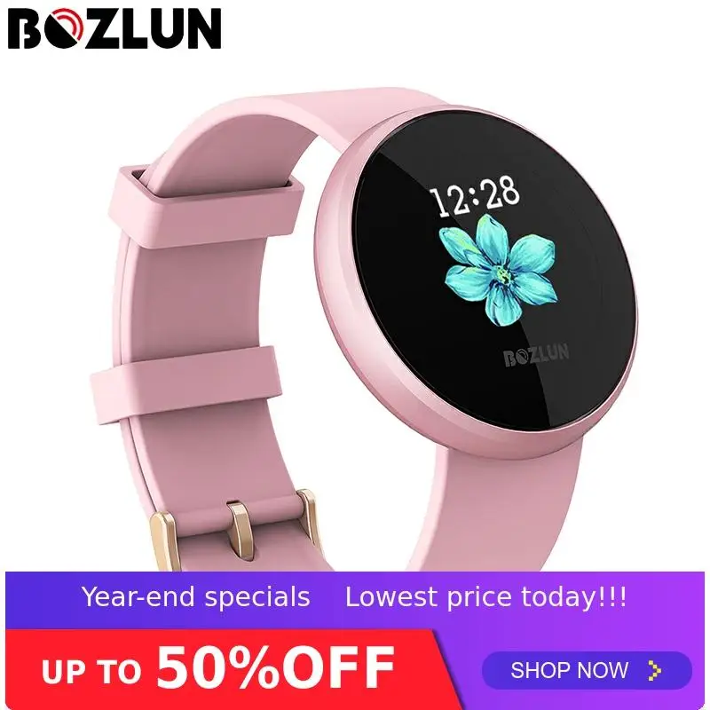 

Bozlun Women Smart Watch Fashion Digital Female Period Reminder Heartrate Calories Step Waterproof Sport Watches Reloj Mujer B36