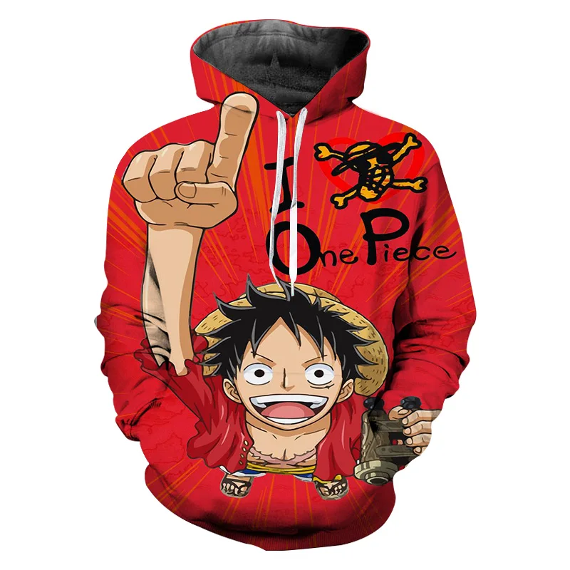 Одна деталь капитан соломы Sudaderas Para Hombre толстовки с капюшоном аниме-Толстовка мужские толстовки одежда красный
