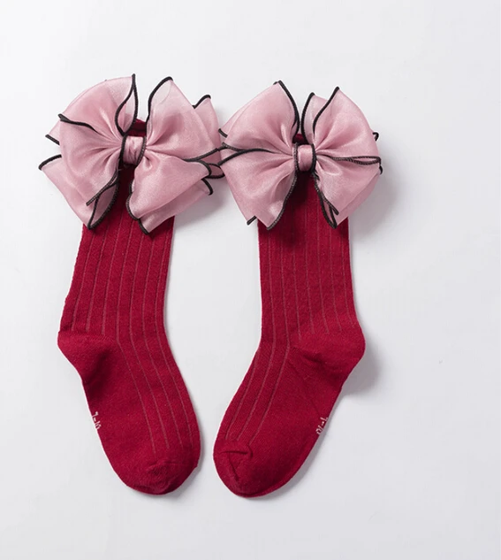 Child Cute Kid Baby Girl Lace Sock Cotton Tiny Newborn Floral Knitted Cotton Blend Ankle Socks Popular High Quality Pudcoco Hot - Цвет: Red    4to6T