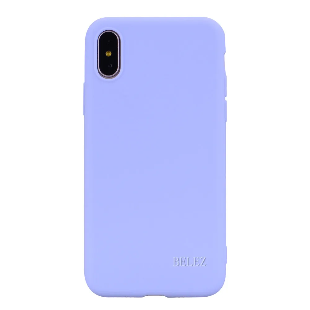 Чехол для Huawei Honor 10, чехол с полной защитой, мягкие силиконовые Матовые чехлы для телефонов, чехол для Honor 10 lite View 10i V10, карамельный чехол - Цвет: Purple