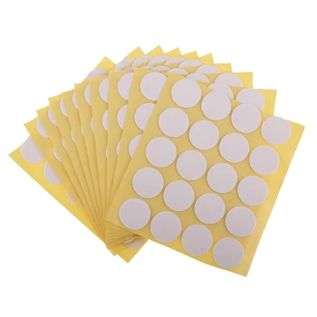 

400pcs Candle Wick Stickers Double-sided Foam Dots for Candle Making 20mm