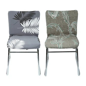 

2 Pack Chair Covers for Dining Room Spandex Slipcovers Spring Flower Design