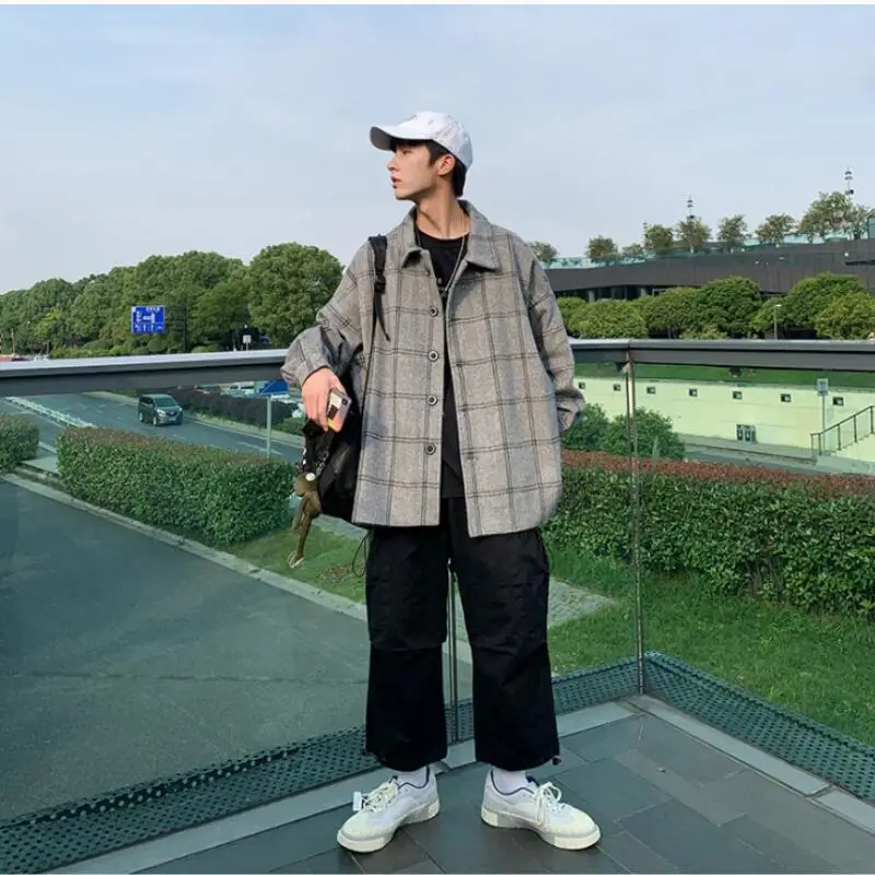 Новинка 2019 изысканное блестящее пальто свободная повседневная мужская куртка