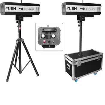 

1pc Whole sale LED Focus spot light 440w concert follow led colorful high power beam spotlight