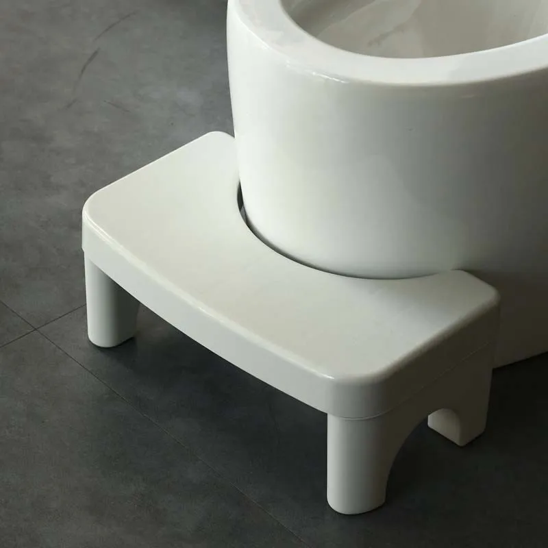 

Toilet Stool Bathroom Step Stool Thickened Plastic Anti-Slip Adult Squat Artifact Household Child WC Stool