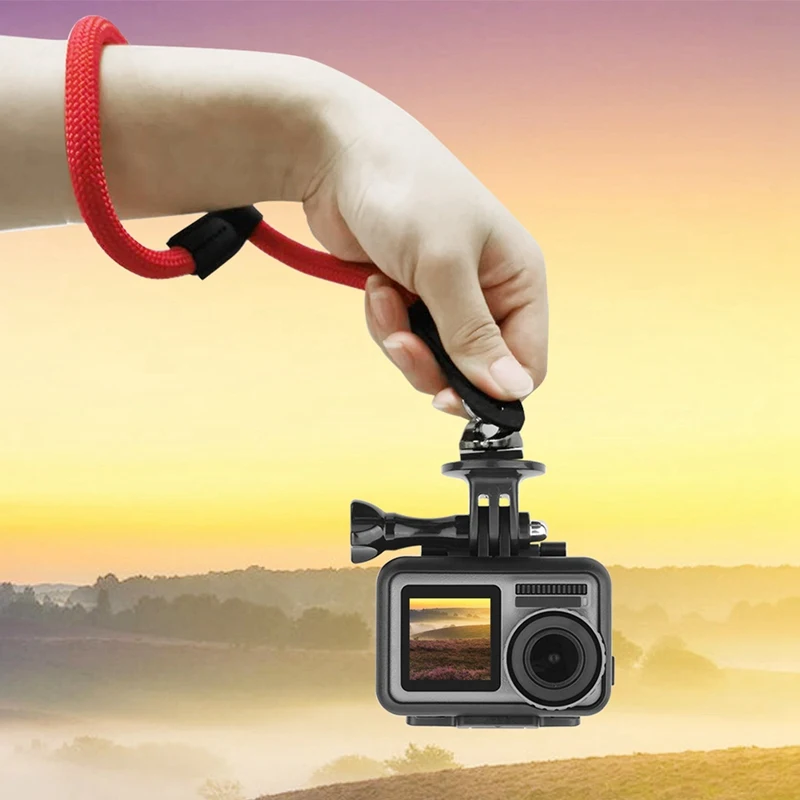 Для Dji Osmo Action Handheld Lanyard Sling Медная гайка адаптер Ручной ремень для Osmo Action Sports camera Аксессуары