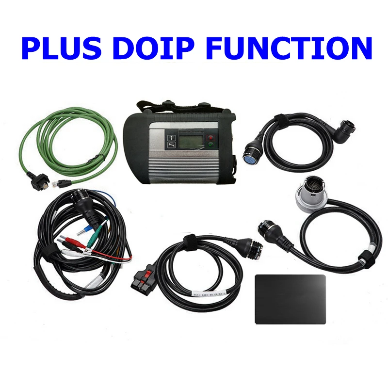 With SSD Лучшее Качество MB STAR C4 PLUS DOIP функция диагностический инструмент V2019.12 программное обеспечение с функцией DOIP - Цвет: With SSD