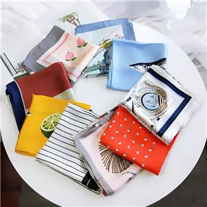 AOMU-70-70cm-Small-Square-Satin-Scarf-Print-Neckerchief-Scarf-Female-Elegant-Women-Wrap-Handkerchief-Bandana