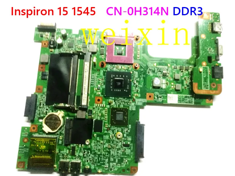 

Laptop motherboard for DELL Inspiron 15 1545 PM45 HD4570M PC Mainboard CN-0H314N 0H314N H314N 48.4AQ12.011 DDR3 full tesed