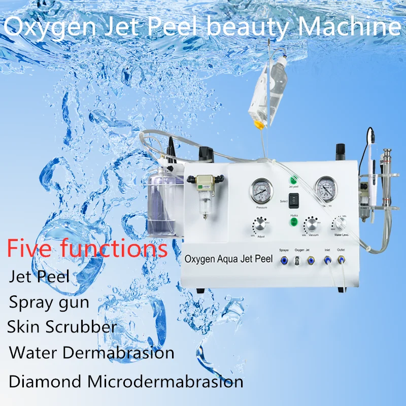 New Oxygen Aqua Jet Peel Machine Water 
