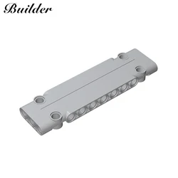 Little Builder DIY Building Blocks Set - 1x3x11 Panel (4 - Pack) - Creative Construction Toy Gift (Light Gray)